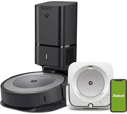 iRobot Roomba i3 Plus + Braava Jet M6