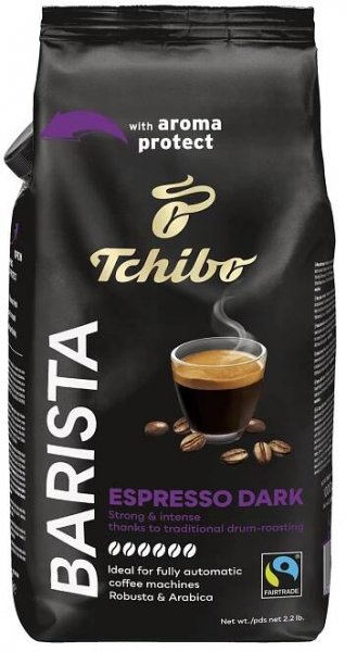 Káva zrnková Tchibo Barista Espresso Dark 1 kg