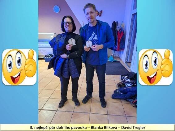 FOTO: Vítězkou turnaje smíšených párů se stala Lucie Hlaváčová z Jičína