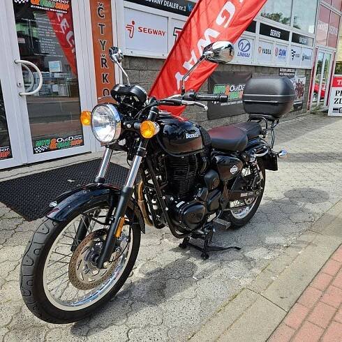 Benelli Imperiale 400, původ ČR, 1. majitel, 1x kufr, krásný stav