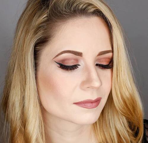 New Year's Eve Glamorous  Makeup Tutorial , sylwestrowy makijaż