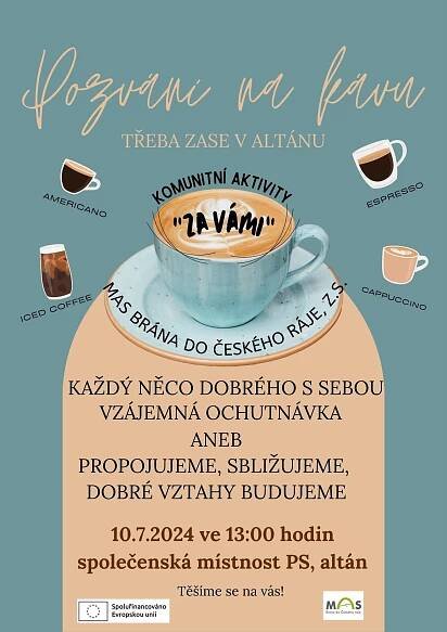 Pozvání na kávu - Oficiální stránky MAS Brána do Českého ráje
