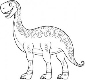 Omalovánka dinosaurus 62
