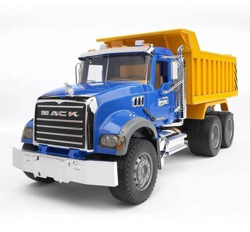 Bruder Nákladní auto MACK Granit sklápěč | Dvěděti.cz dřevěné hračky, dřevěné hračky pro děti
