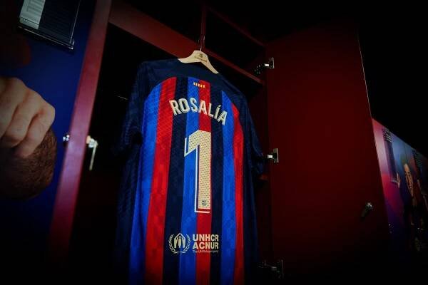 Spotify and FC Barcelona Celebrate ROSALÍA’s ‘MOTOMAMI’ With a Special Shirt and In-App Fan Experience — Spotify