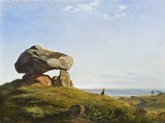Soubor:Lundbye, Johan Thomas - En gravhøj fra oldtiden ved Raklev på Refsnæs.jpg – Wikipedie