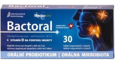 Favea Bactoral + Vitamín D 30 tablet