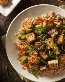 Zeleninová tofu pánev