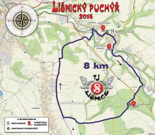 Trasa 8 km 2016