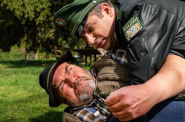 Hubert a Staller - Mord an einer alten Eiche - Z filmu - Peter Rappenglück, Paul Sedlmeir