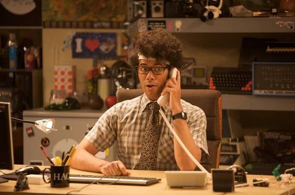 Ajťáci - Přijíždí teta Irma - Z filmu - Richard Ayoade