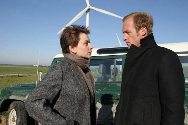 Die Tote vom Deich - Z filmu - Christiane Paul, Stephan Kampwirth