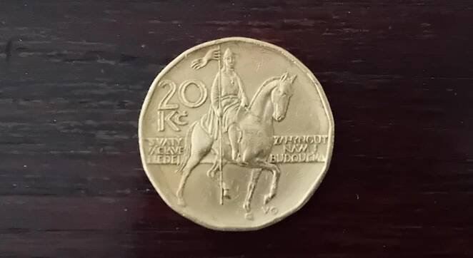 20Kc, milenium sv. Václav, rok 2000 - Numismatika