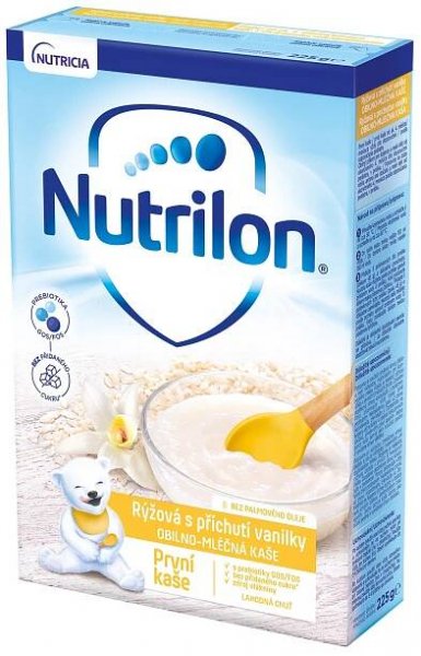 Nutricia Nutrilon Pronutra první kaše rýžová 225 g vanilka