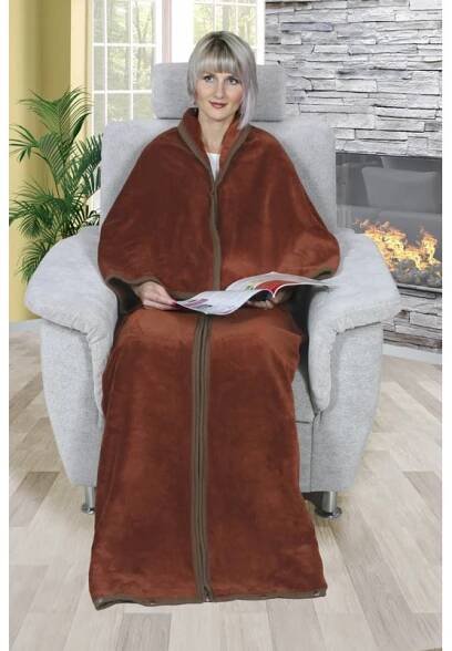Bellatex Korall hnědá 150 x 180 cm