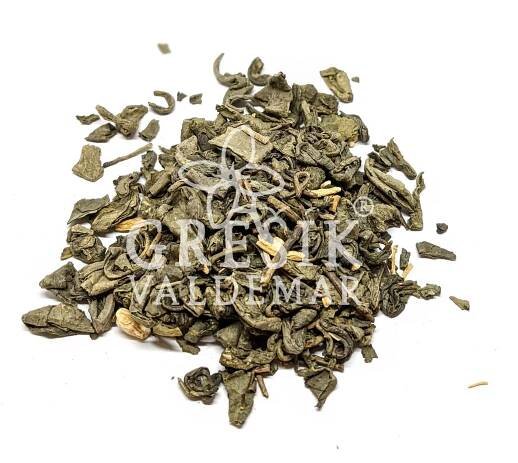 Green & Ženšen zelený sypaný čaj - Valdemar Grešík