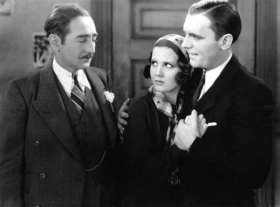 THE FRONT PAGE, Adolphe Menjou, Mary Brian, Pat O'Brien, 1931