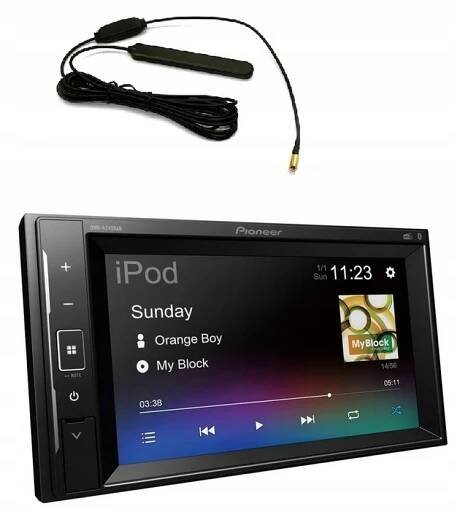 Pioneer DMH-A240DAB Autorádio 2DIN LCD Bluetooth + anténa DAB