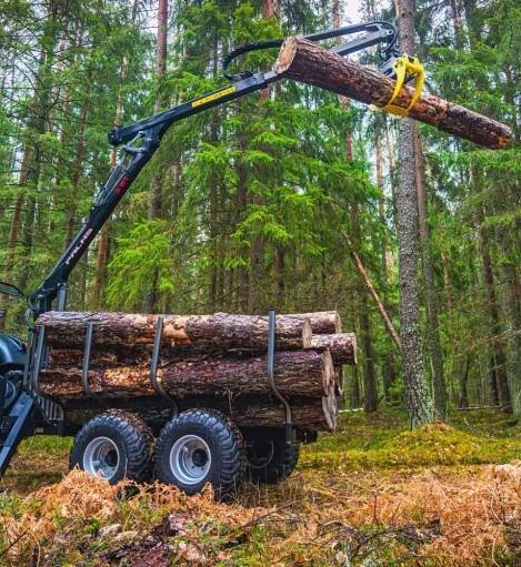 PALMS vyvážecí vleky | Vyvážečky | Lesní technika | Stroje | E-shop | AGROZET - náhradní díly, zemědělské stroje a technika