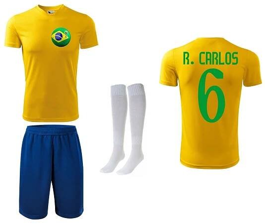 Fotbalový dres Brazílie Roberto Carlos Jr 116