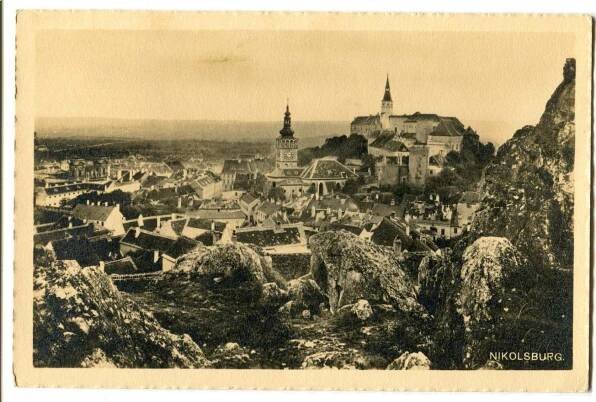 Mikulov, Břeclav - Pohlednice místopis