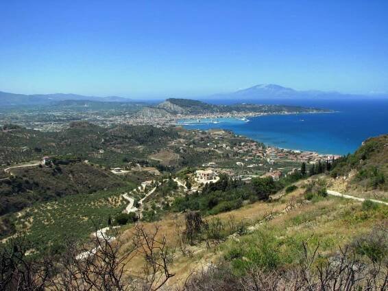 Argassi - pláž - Zakynthos