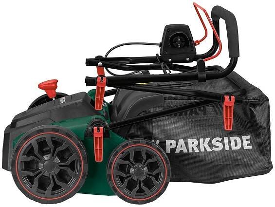 Elektrický vertikutátor a provzdušňovač trávníku Parkside PLV 1500 A1