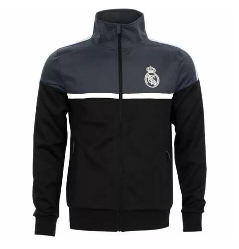 Bunda REAL MADRID No9 Fullblack - Fan-shop.cz