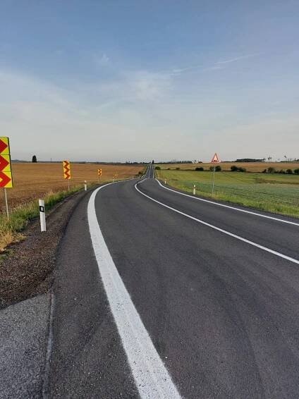I/38 Svojkovice-Želetava, uvedení do provozu - Ředitelství silnic a dálnic s. p. pro kraj Vysočina