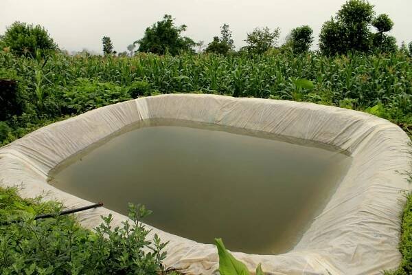 File:Rainwater Harvesting and Plastic Pond 2.JPG