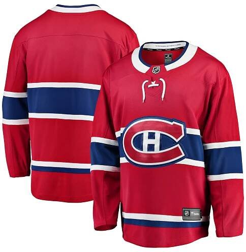 Men's Montreal Canadiens Fanatics Red Breakaway Home Jersey