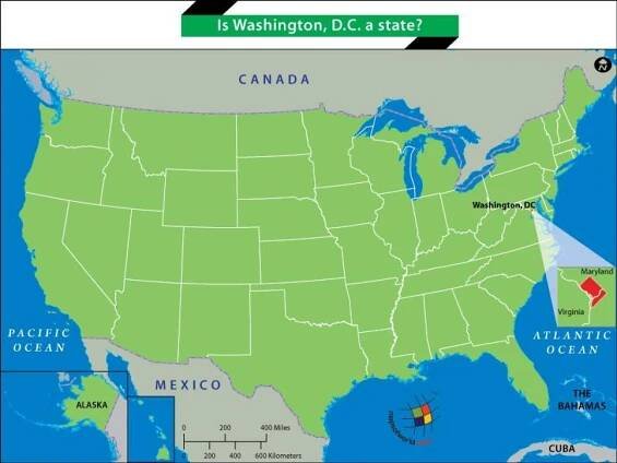 Is Washington DC a State? - USA Geography Answers