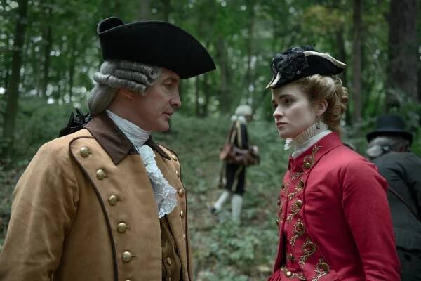 Nebezpečné známosti - Ať se svět bojí nás obou - Z filmu - Michael McElhatton, Alice Englert