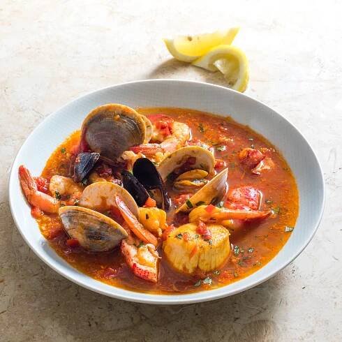 Spanish Shellfish Stew (Zarzuela)