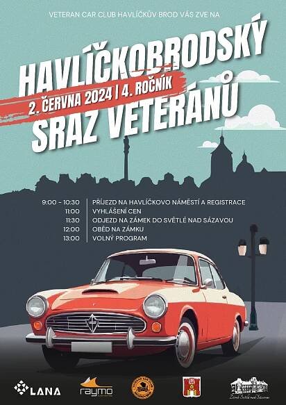 Havlíčkobrodský sraz veteránů 2.6.2024 - Obec Dolní Krupá