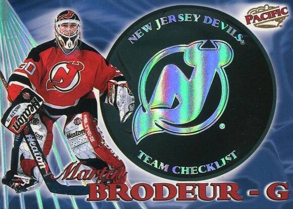 Pacific / 1998-99 Cards / My Collection | Martin Brodeur Card Collection