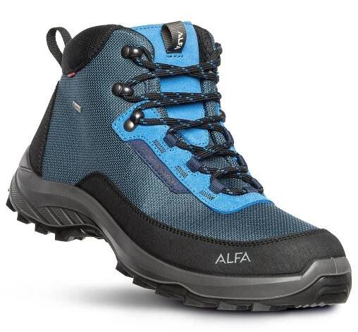 Alfa Kjerr Pánská turistická GoreTex obuv Perform GTX Modrá