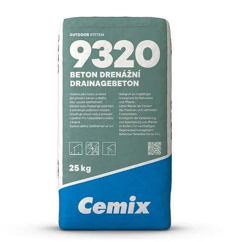 Cemix Betón drenážny 25 kg