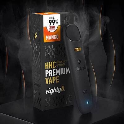 Vaporizační pero Eighty8 HHC, 99% HHC Vape - Mango představení