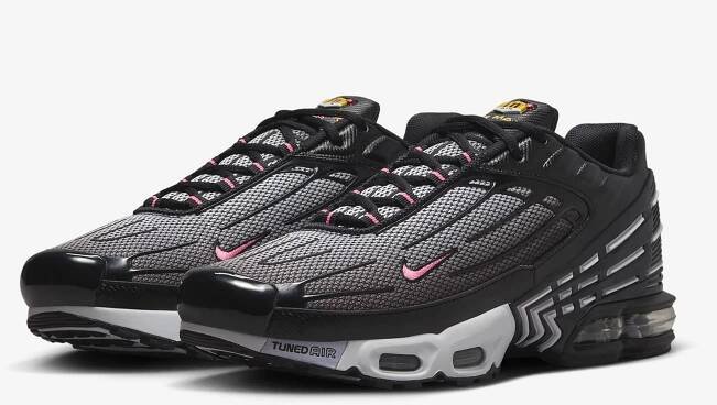 Nike TN Air Max Plus 3 Black Sunset Pulse- Size UK 8.5