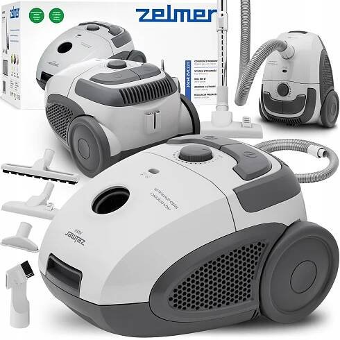 VYSAVAČ ZELMER JÓZEK 800W HEPA KONCOVKY 8M KOMPAKTNÍ DOSAH