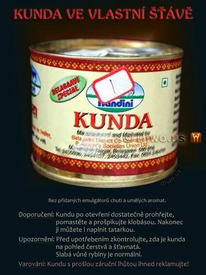 Diwous - Kunda ve vlastní šťávě, humor, konzerva, vtip