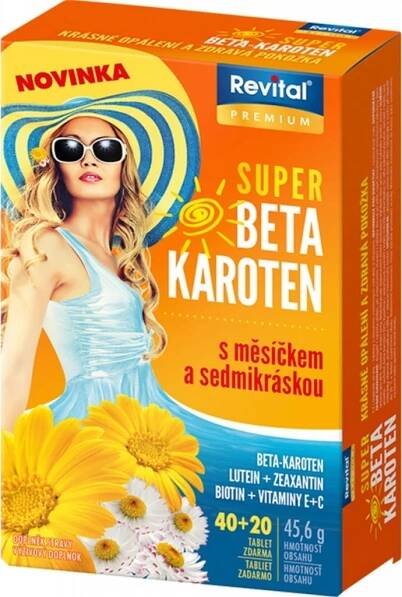 Revital Super Beta karoten měsíček/sedmikráska