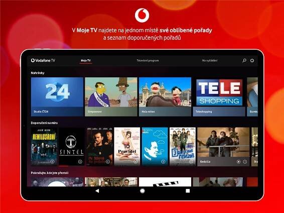 Do Česka přichází nová internetová televize od Vodafonu. Umí stream i filmy