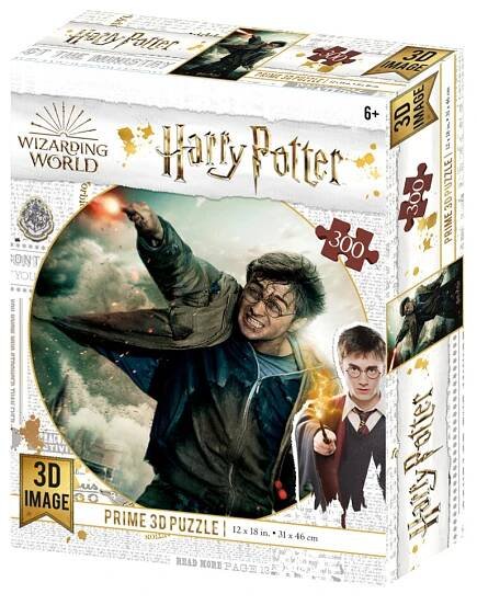 PRIME 3D Puzzle Harry Potter: Harry 3D 300 dílků
