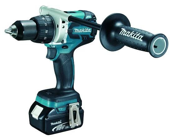 Makita Aku bezuhlíkový šroubovák Li-ion LXT 18V 5,0 Ah,Makpac DDF486RTJ
