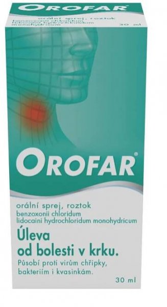 Orofar ústní sprej 30 ml