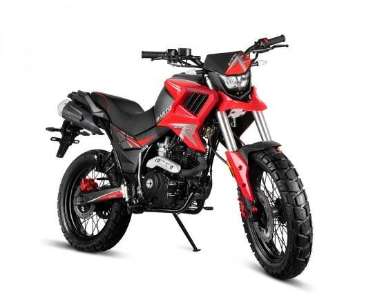 Barton Hyper 125cc černo-červená