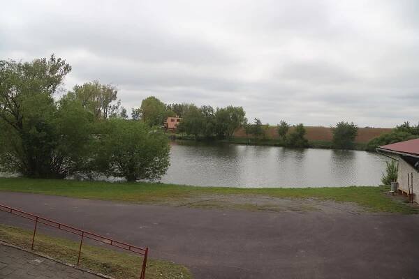 Soubor:Overview of pond Mladoňovický rybník near Mladoňovice, Třebíč District.jpg