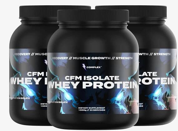 3x ComplexTM CFM Whey Protein Isolate